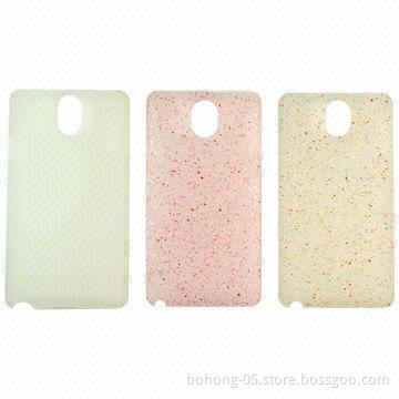 PC Case for Samsung Note 3, Transparent Glow Spray Three Raindrops